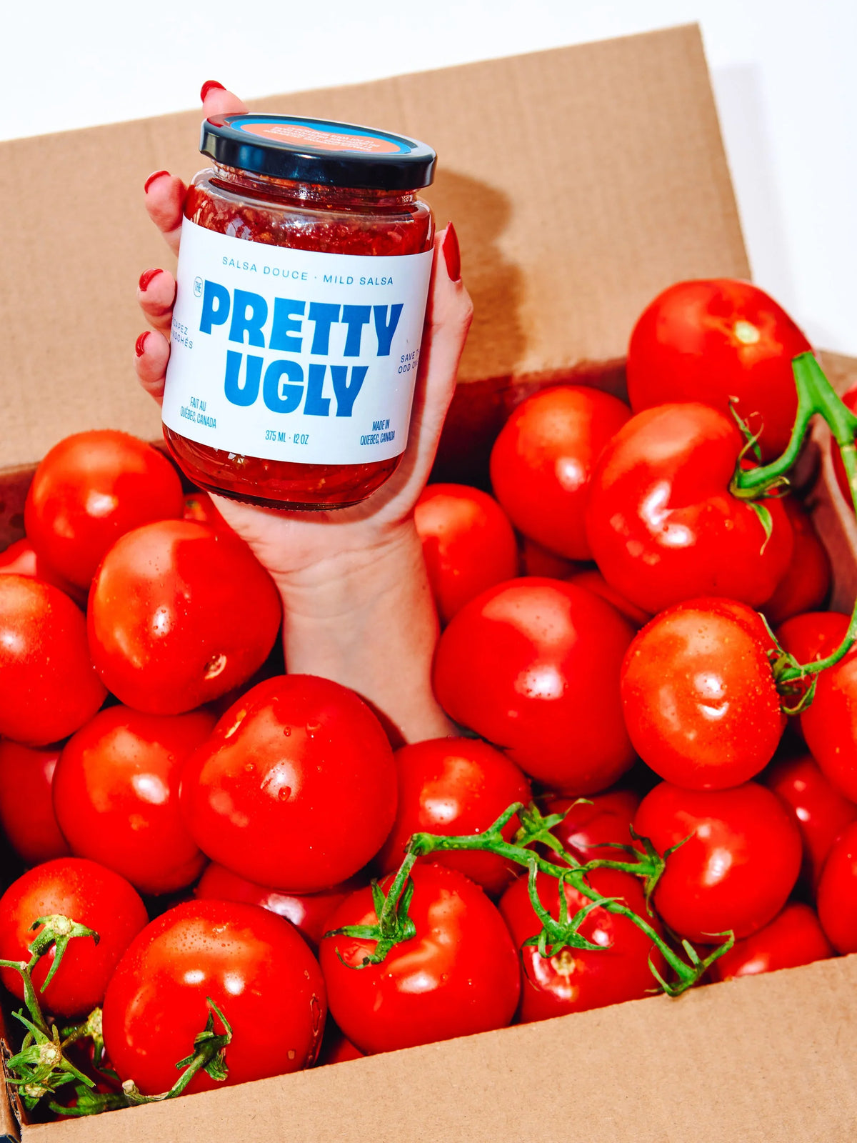 Production de salsa avec ingrédients frais au Québec