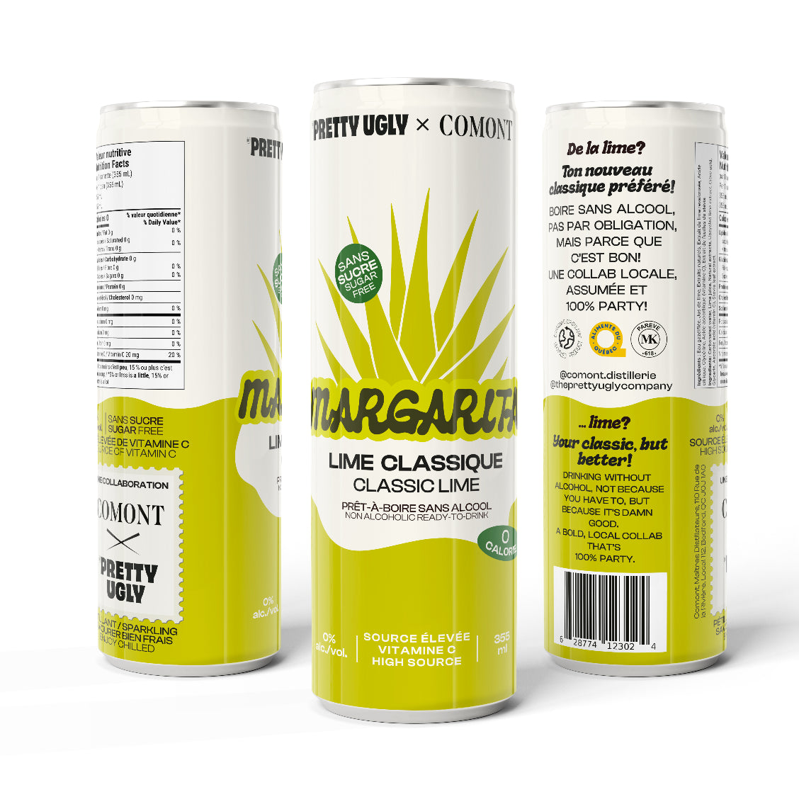 Margarita sans alcool Lime classique : informations sur le produit