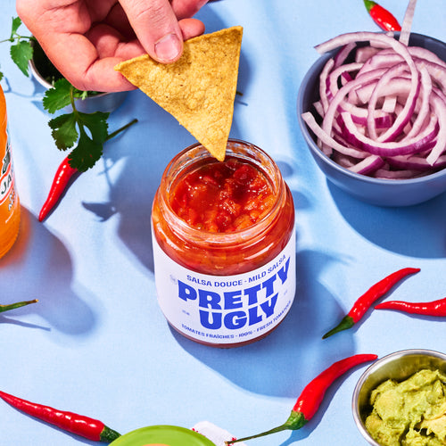 Salsa douce Pretty Ugly et tomates fraîches